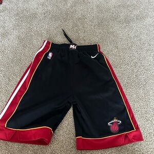 Kids XL Nike Miami Heat NBA Game shorts